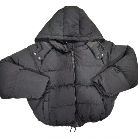 Good American Jackets & Blazers - Good American Cropped Hooded Puffer Jacket SZ 7(4XL)